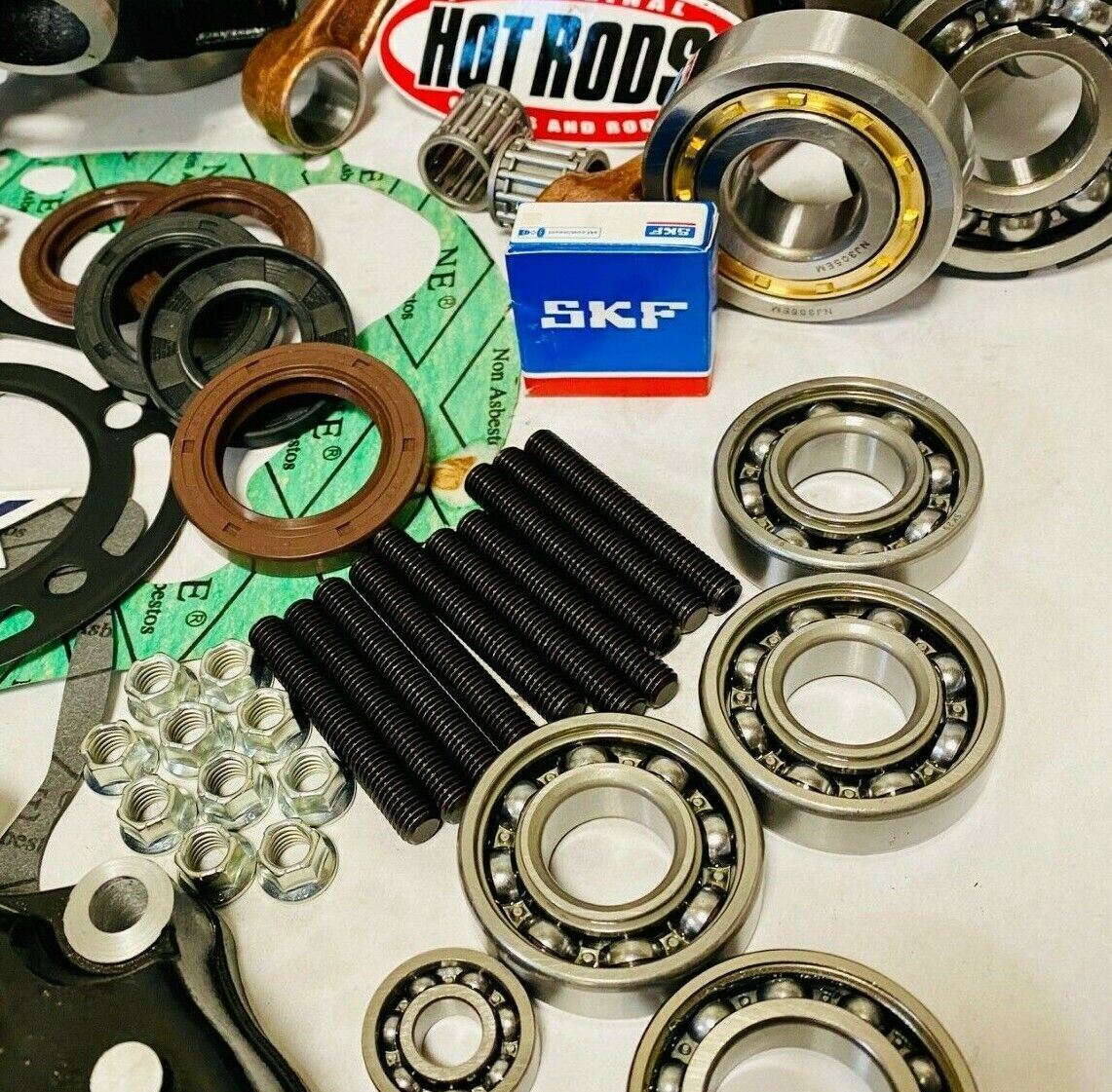 Banshee Stock Rebuild Kit Cylinders Complete Rebuilt Top Bottom End Assembly Kit - Image 14