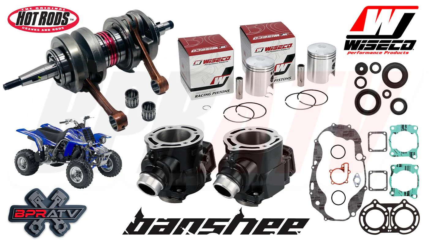 Banshee Stock Rebuild Kit Cylinders Complete Rebuilt Top Bottom End Assembly Kit - Image 2