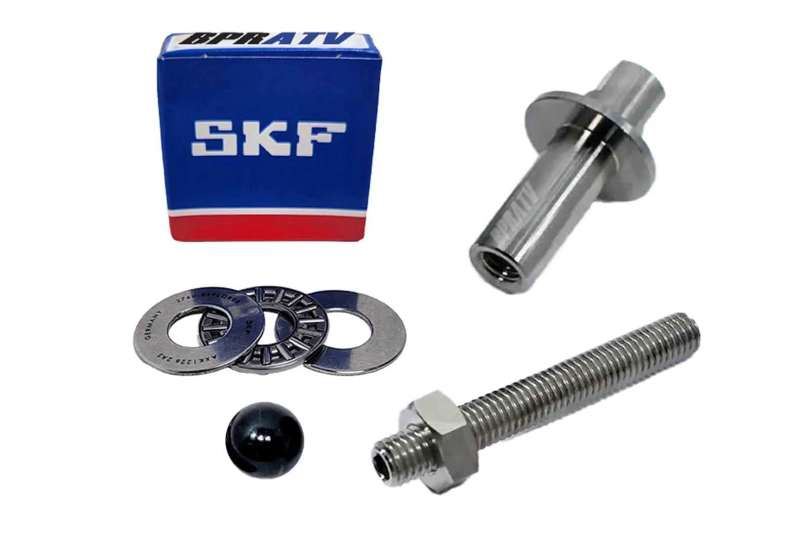 Banshee Sure Shift Clutch Kit TITANIUM Clutch Pusher Ceramic Ball Bearing Ti Nut - Image 4