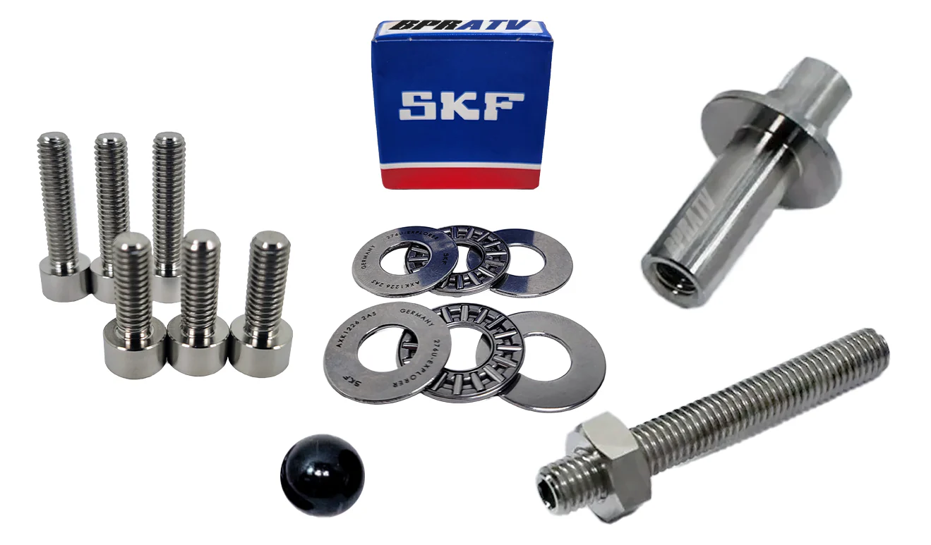 Banshee Talon Clutch Kit Heavy Duty Plates Titanium Pusher Bearing Mod Cushions - Image 6