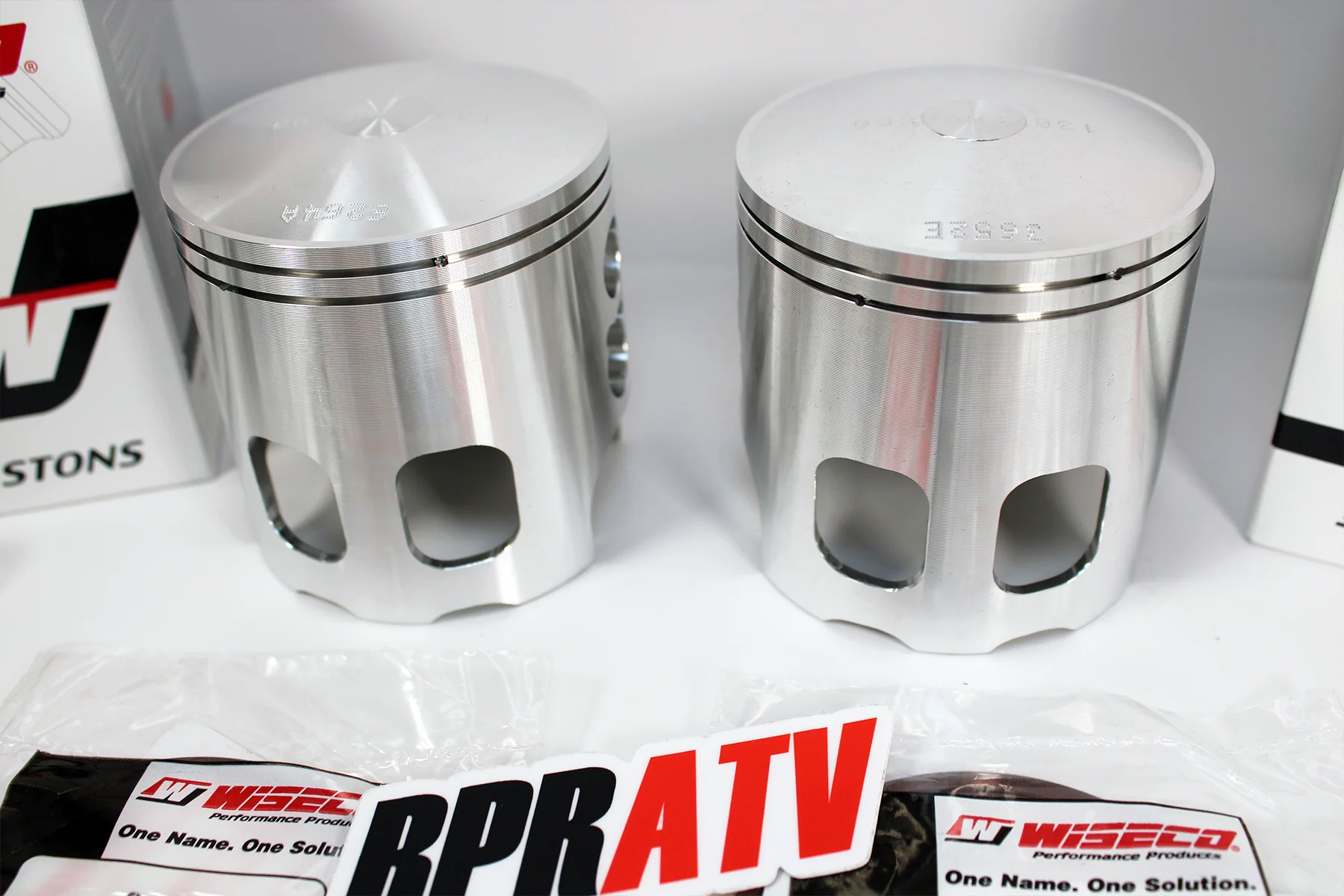 Banshee Wiseco 513M06450 Pistons .50 Over +.020 Pro Lite Forged Pistons Set Pair - Image 4