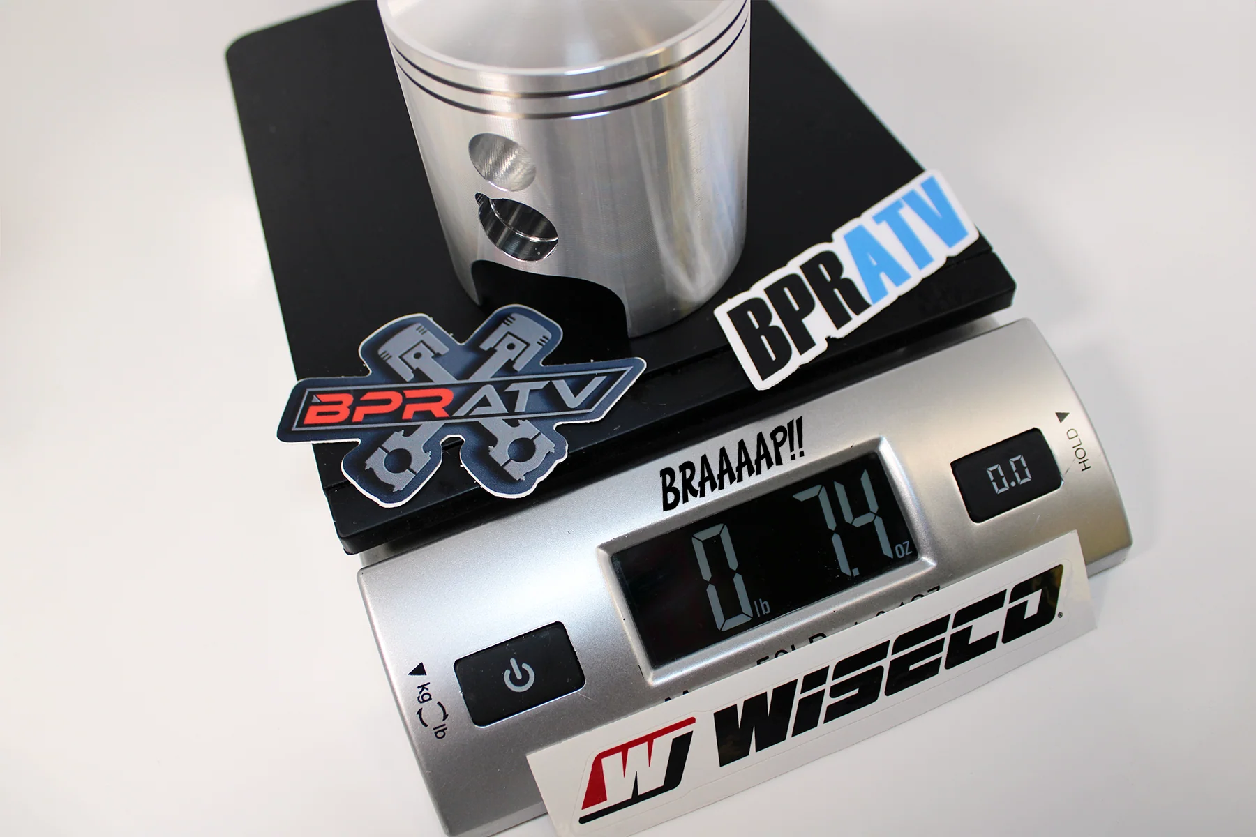 Banshee Wiseco 68mm Replacement Piston Set For Athena S4C06800001A/1B/1C Pistons - Image 16