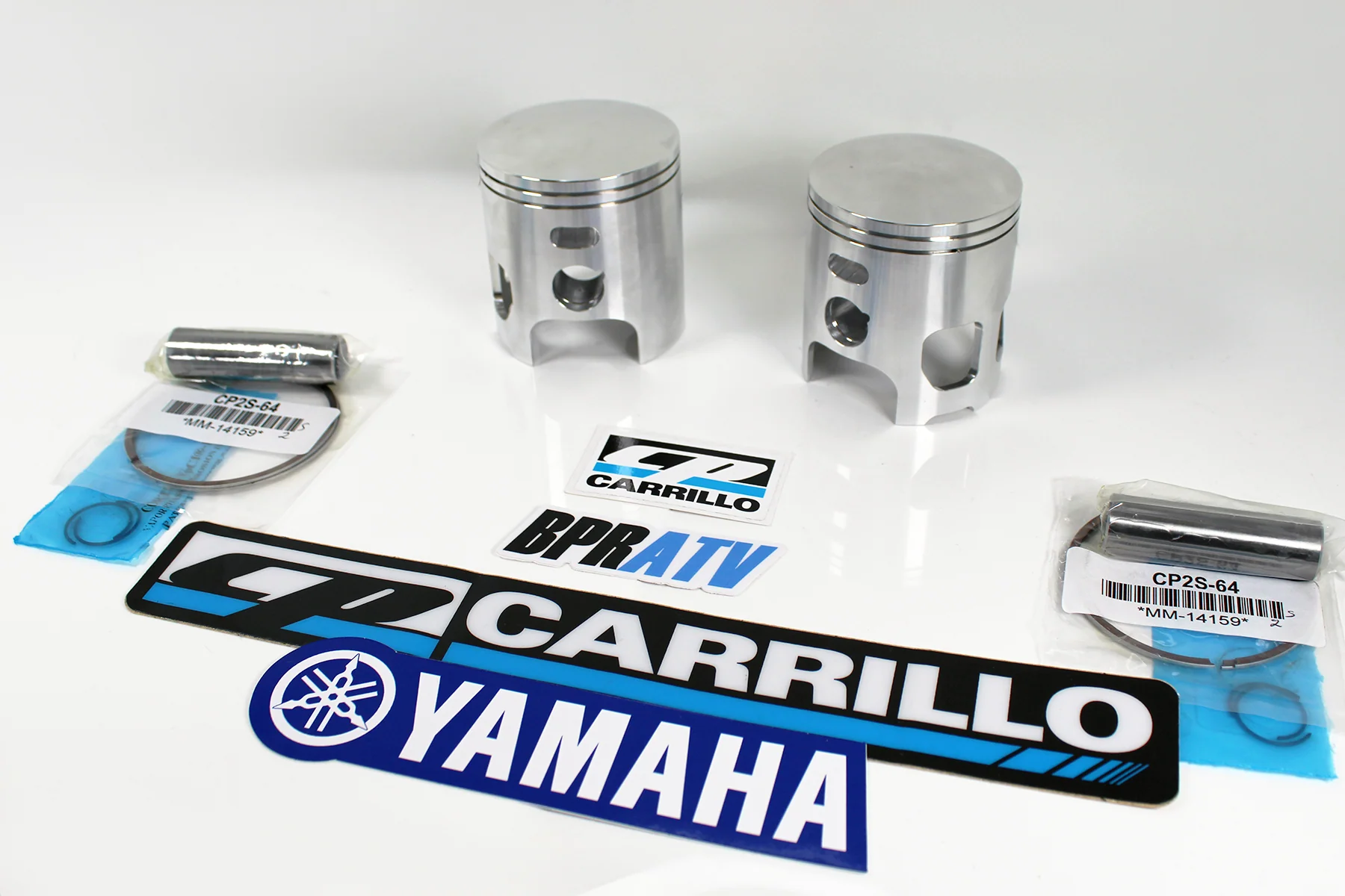 Banshee Yamaha CP-Carrillo 65mm Forged Piston Kit Big Bore High RPM Race Ready - Image 15