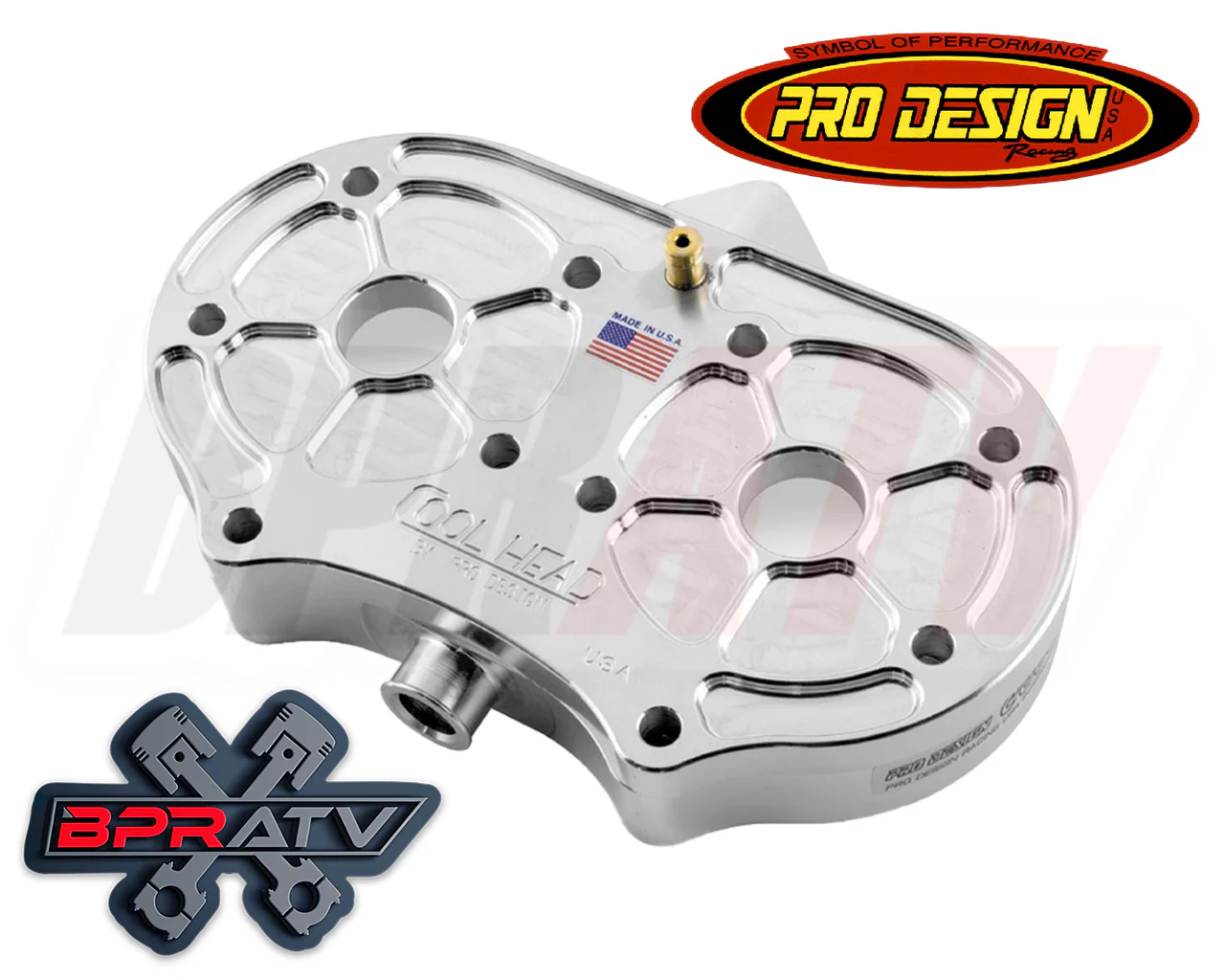 Banshee YFZ 350 4 Mil Cheetah Cub Pro Design Cool Head 19cc 20cc Domes Ti Nuts - Image 2