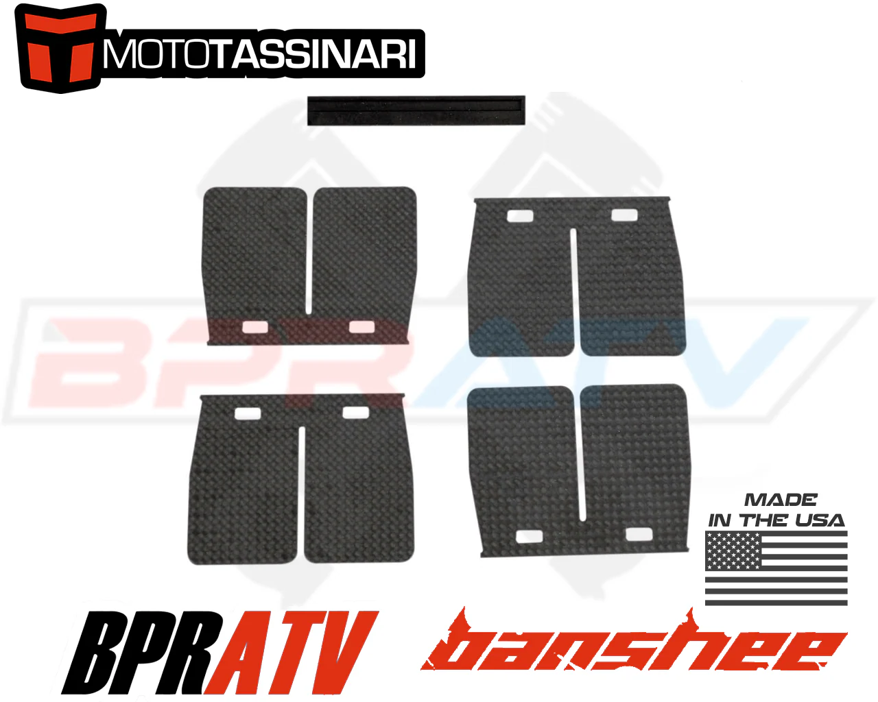 Banshee YFZ 350 GENUINE Moto Tassinari VFORCE4 Replacement Reed Petals FULL SET - Image 5