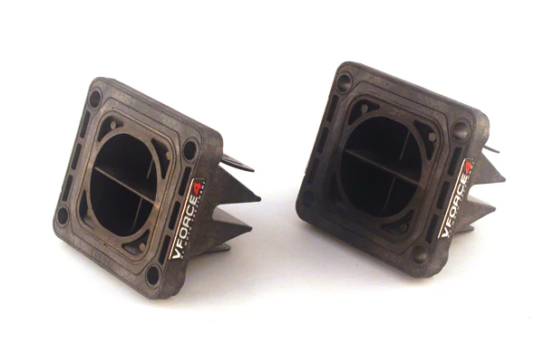 Banshee 350 GENUINE Moto Tassinari VFORCE4 V-Force4 Reed Valve System Reed Cages - Image 6