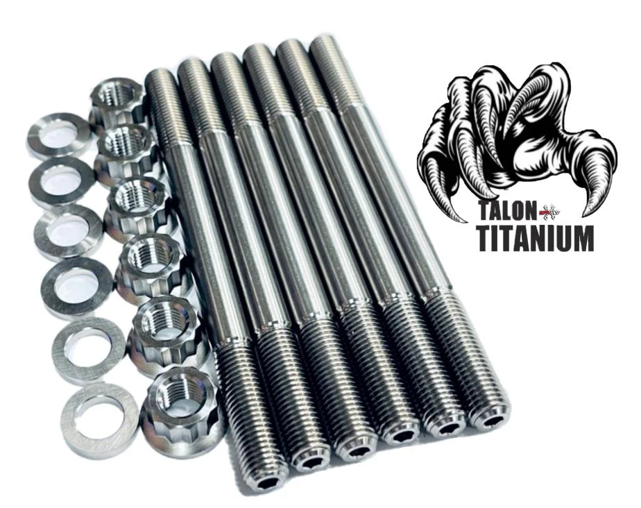 BEST Sportsman 700 800 Head Studs TITANIUM Cylinder Head Stud Bolt Nuts Kit Set - Image 2