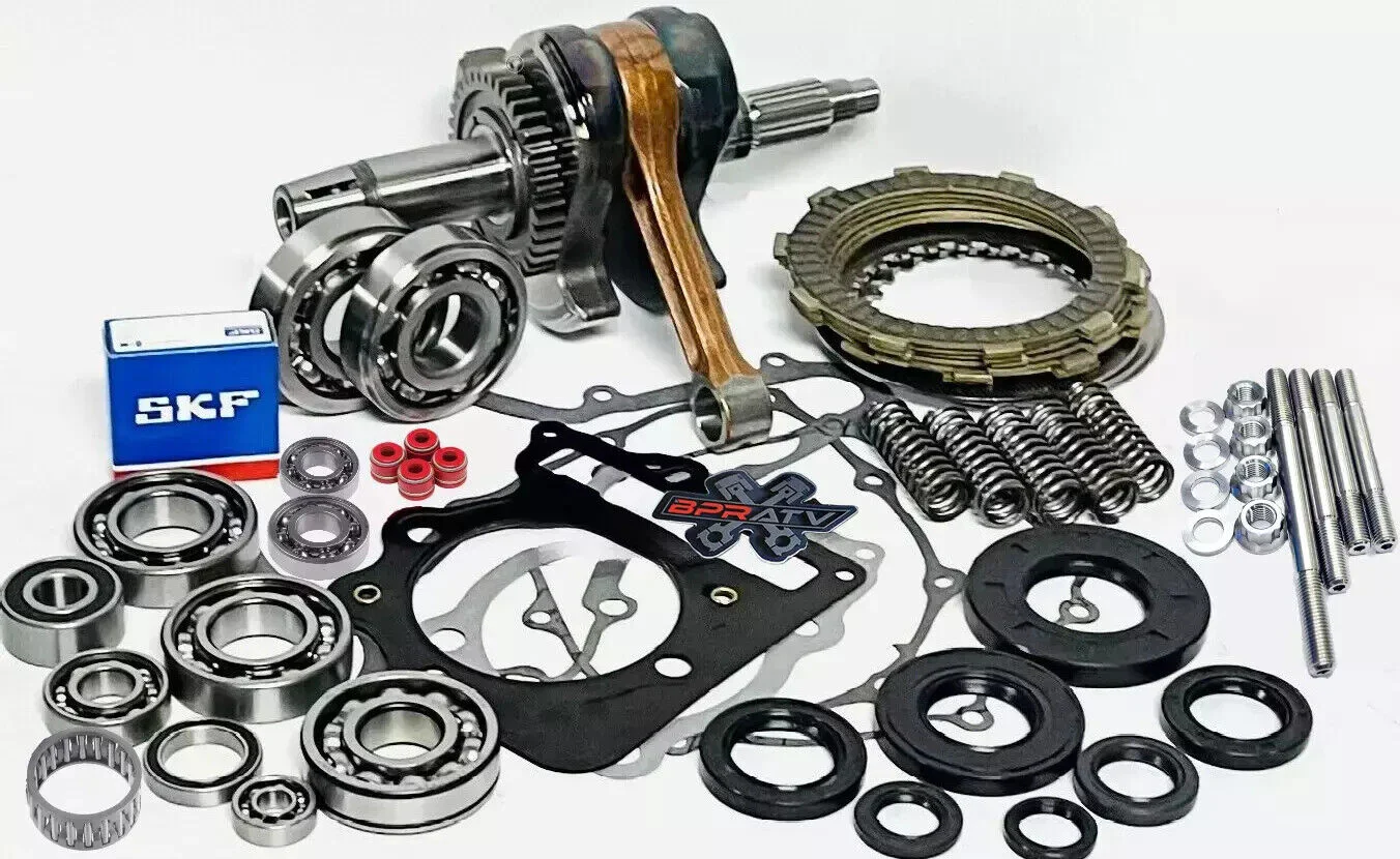Best 05+ TRX 400EX 400X Bottom End Rebuild Kit Crank Shaft Motor Engine Assembly