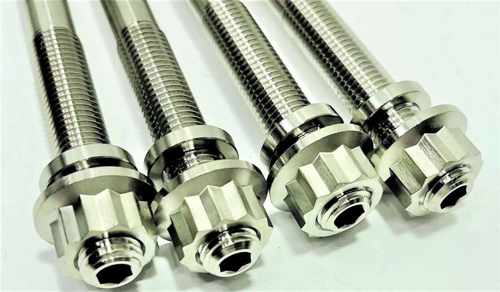 Best 2016 Sportsman 450 Cylinder Head Stud Bolts TITANIUM Ti Studs Upgrade Kit - Image 3