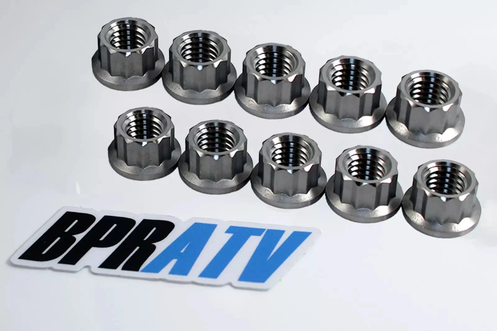 Best Banshee 521 10mm Supercub Titanium Cylinder Head Studs Super Cub Stud Kit - Image 19