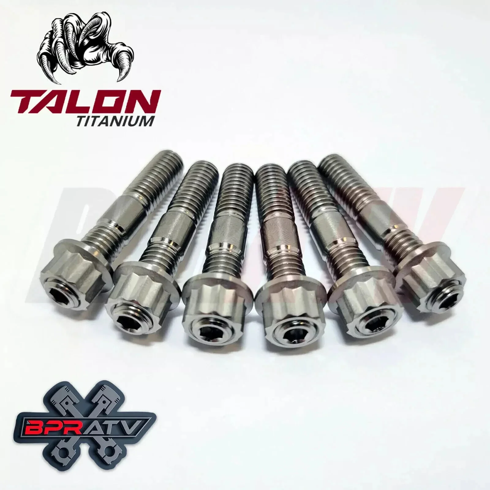 Best Banshee 521 10mm Supercub Titanium Cylinder Head Studs Super Cub Stud Kit - Image 6
