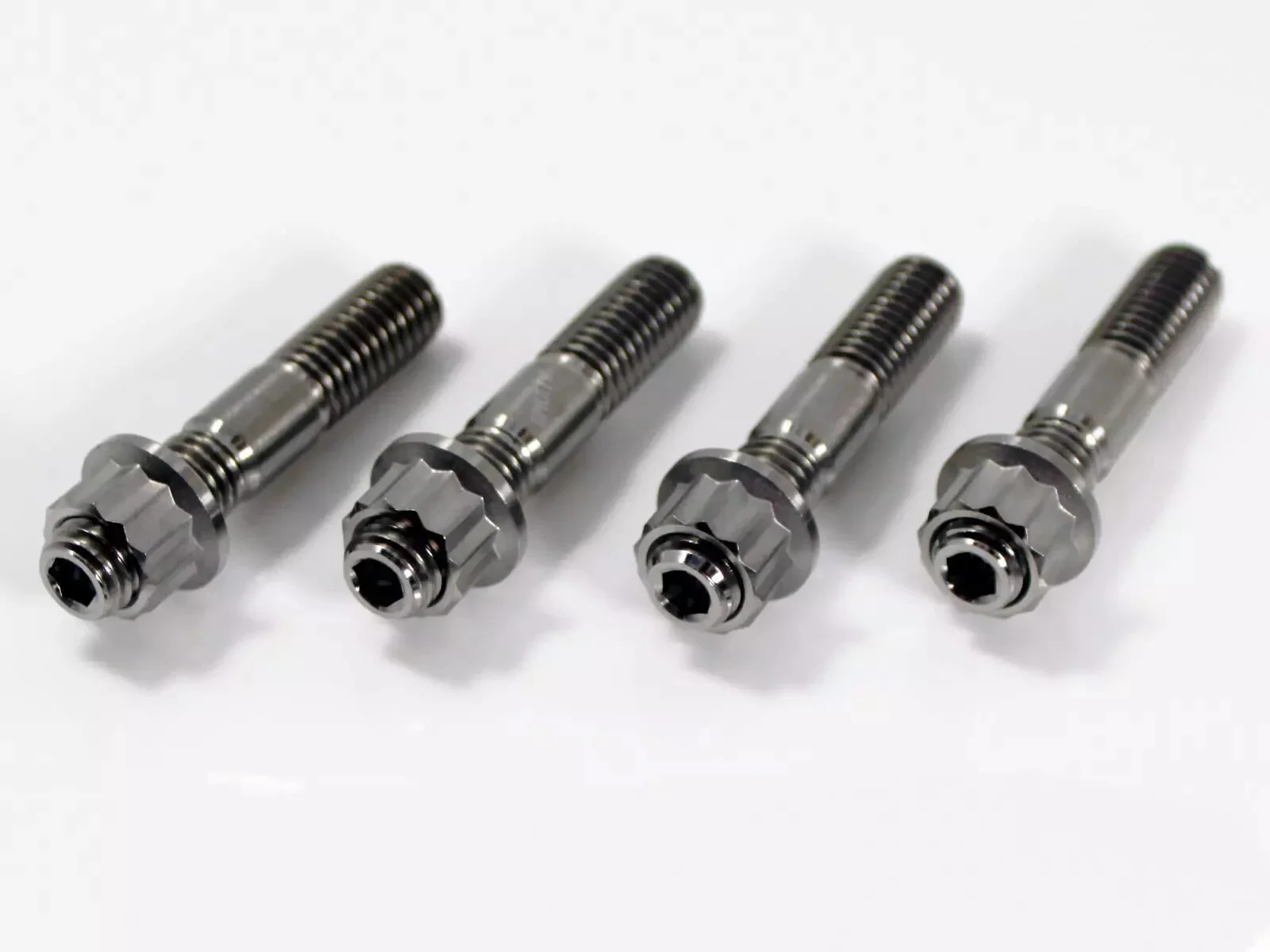 Best Banshee 521 10mm Supercub Titanium Cylinder Head Studs Super Cub Stud Kit - Image 8