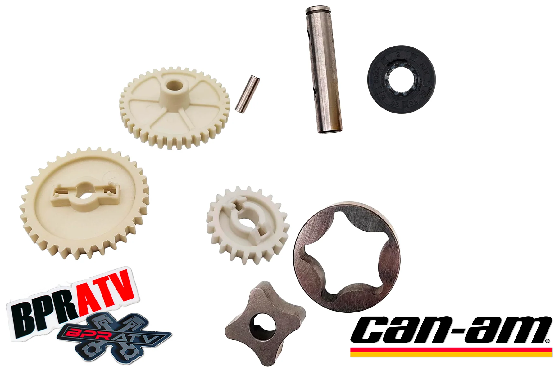 Best CanAm Maverick 1000R Sport Rebuild Kit Complete Top Bottom Motor Engine Kit - Image 11