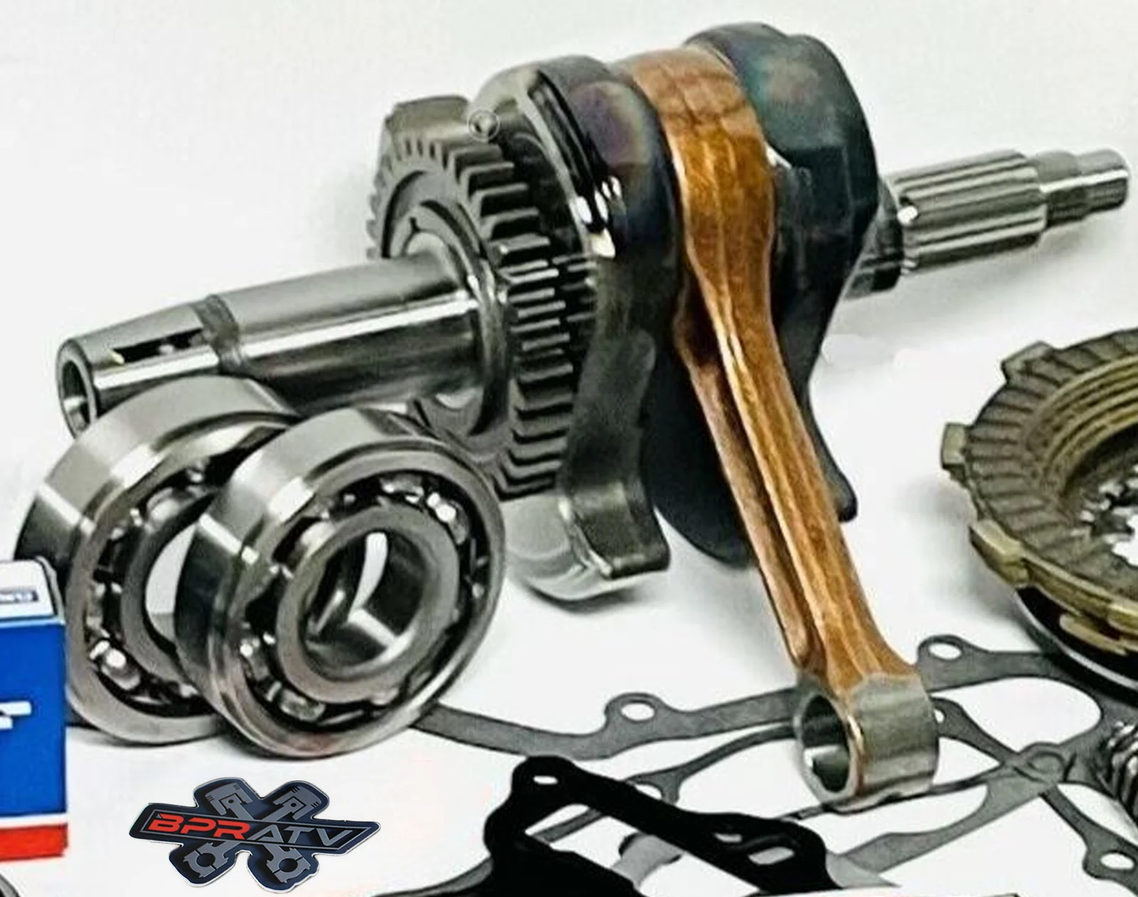 Honda 400EX Rebuilt Bottom Lower End Rebuild Kit Crank Trans Main Bearings 99-04 - Image 4