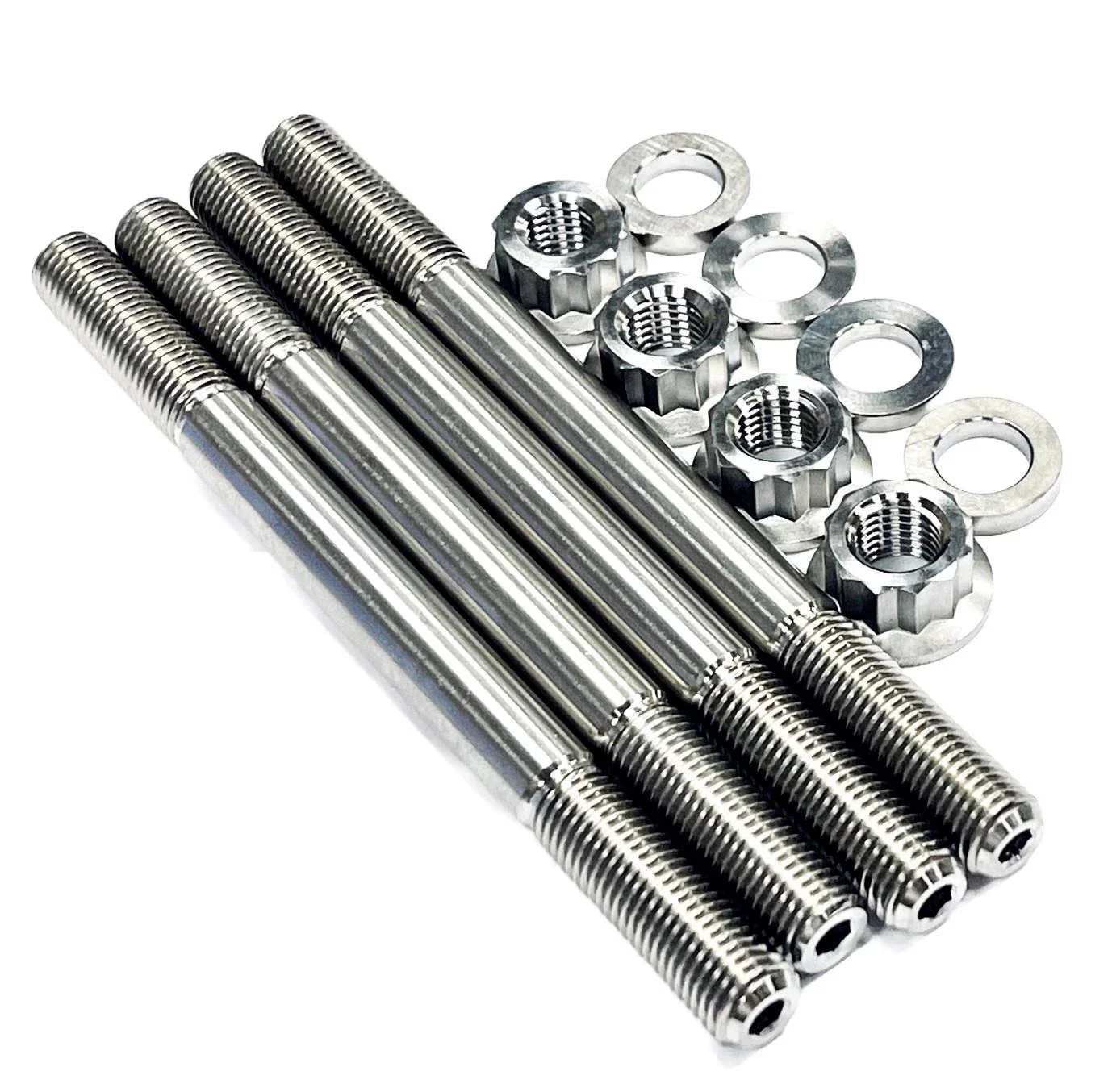 Best Honda TRX 400EX 400X XR400 Head Bolts Studs TITANIUM Cylinder Head Stud Kit - Image 20