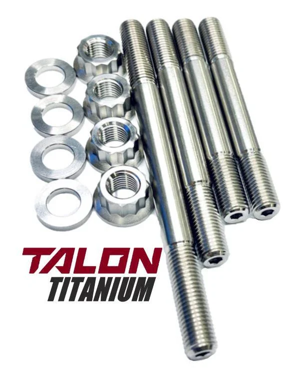 Best Honda TRX 400EX 400X XR400 Head Bolts Studs TITANIUM Cylinder Head Stud Kit - Image 6