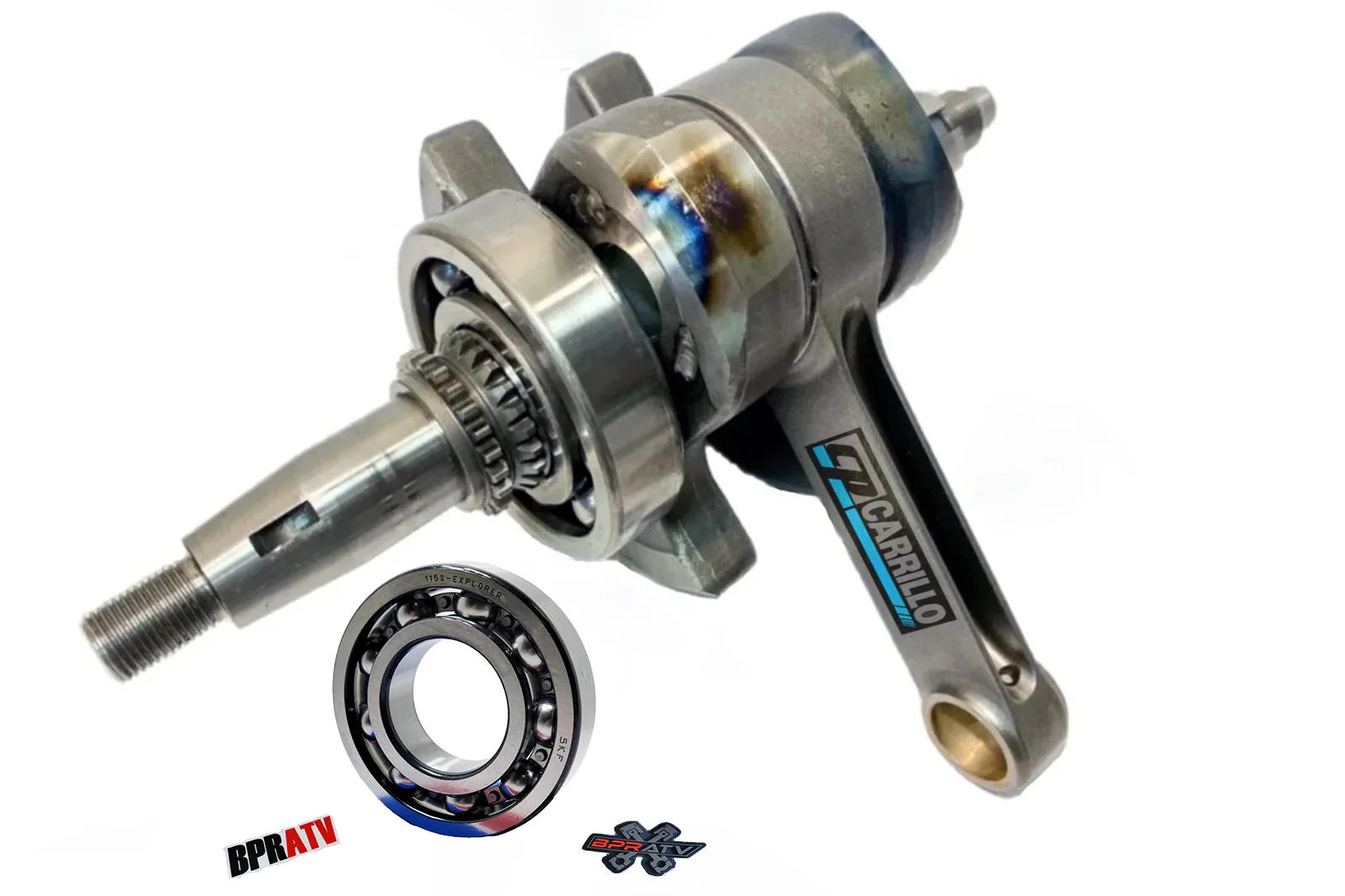 Best Raptor 700 Stroker Crank Carrillo Rod +5mm Stroke Hot Rods 4178 Crankshaft! - Image 2