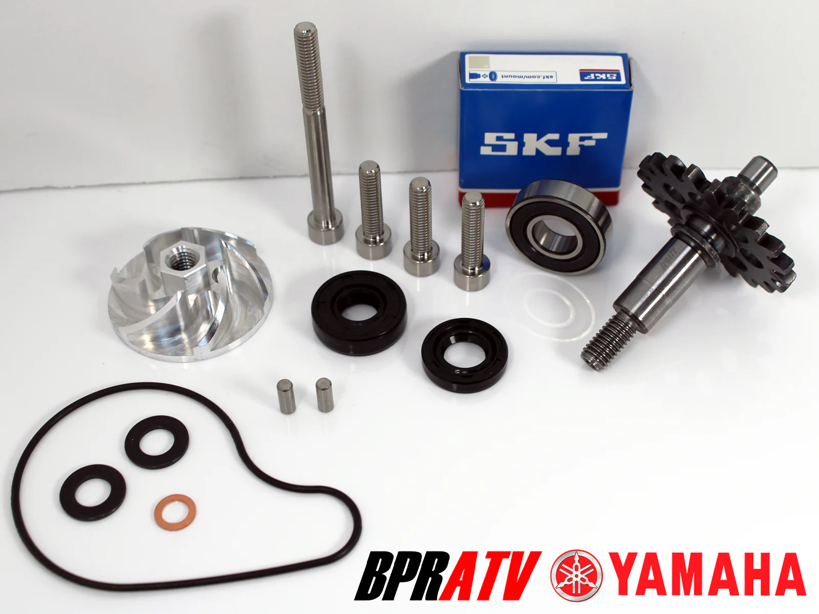 BEST WR250F WR 250F Water Pump Impeller Billet Gear Shaft Complete Rebuild Kit - Image 12