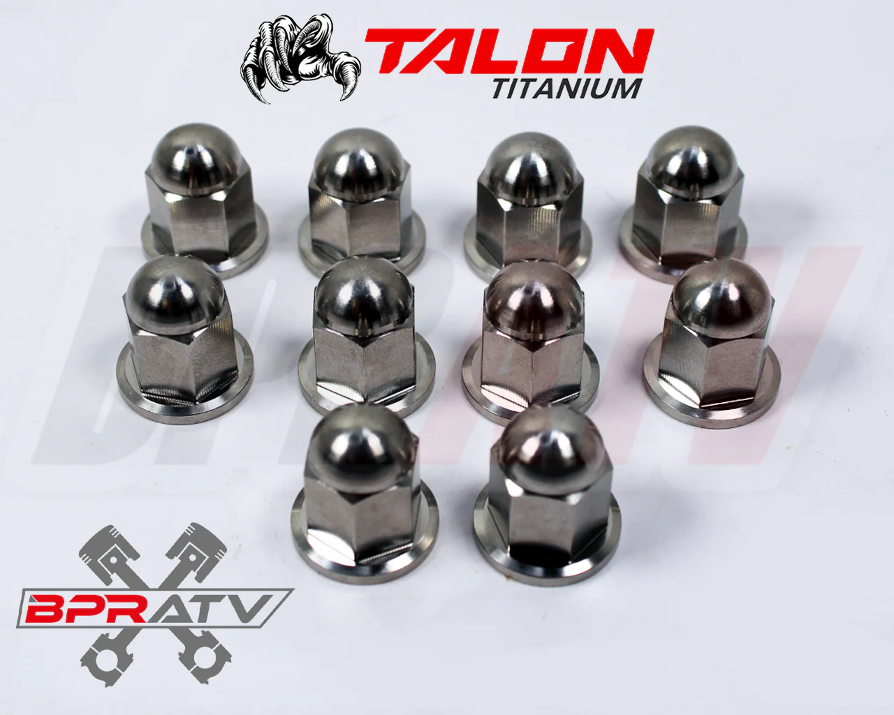 Best Yamaha Banshee 350 TITANIUM Pro Design Cool Head Stud Kit Ti ACORN Nuts Set - Image 8