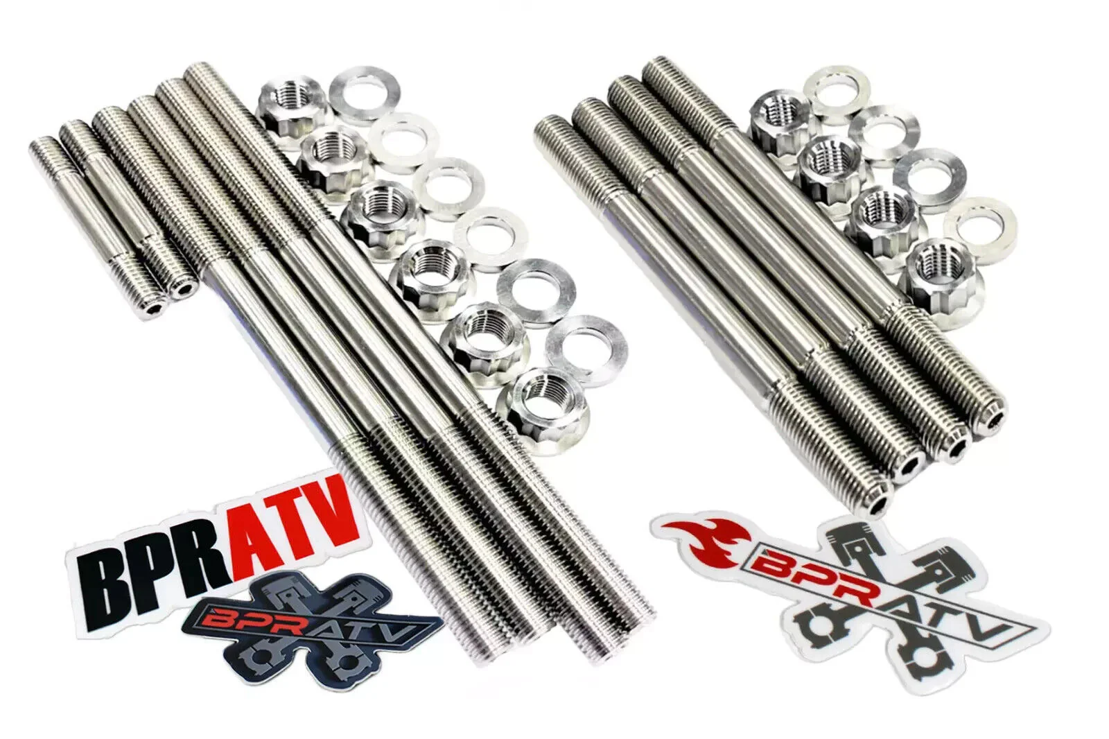 Best Yamaha Kodiak 700 Cylinder Head Stud Kit TITANIUM Cylinder Crankcase Bolts