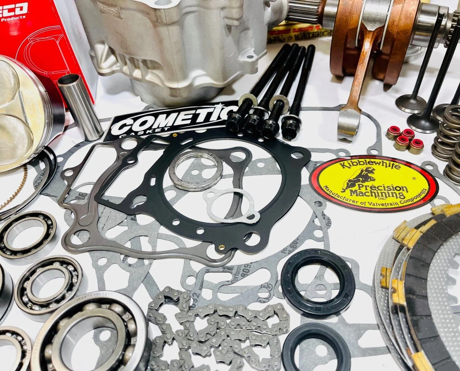 Best YFZ450 Rebuild Kit Hotcams Kibblewhite Complete Motor Engine Assembly Redo - Image 4