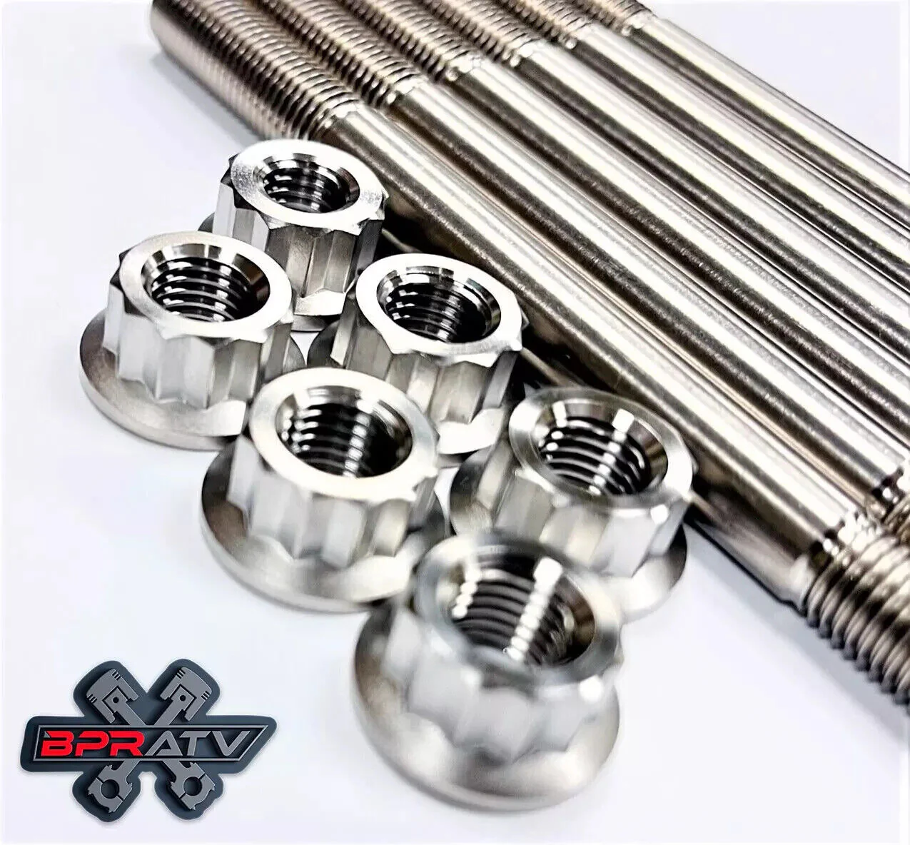 Best YXZ1000R Titanium Head Studs Ti Cylinder Stud Bolt Upgrade Kit 90119-10004 - Image 20