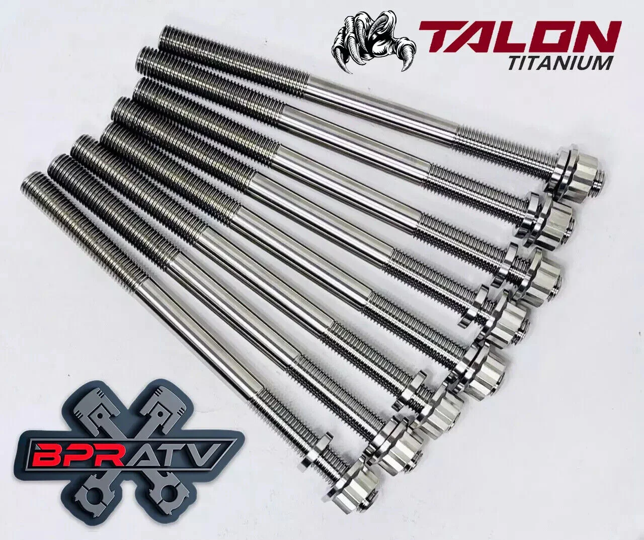 Best YXZ1000R Titanium Head Studs Ti Cylinder Stud Bolt Upgrade Kit 90119-10004 - Image 6