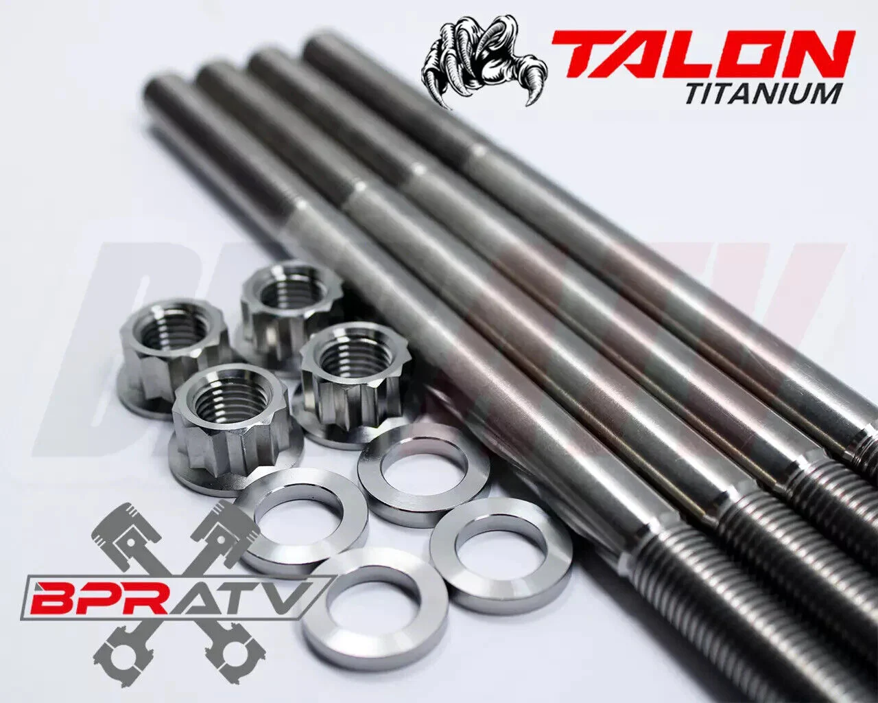 Best YXZ1000R Titanium Head Studs Ti Cylinder Stud Bolt Upgrade Kit 90119-10004 - Image 8