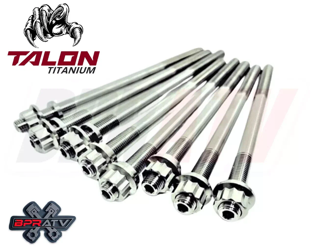 Best YXZ1000R Titanium Head Studs Ti Cylinder Stud Bolt Upgrade Kit 90119-10004 - Image 9
