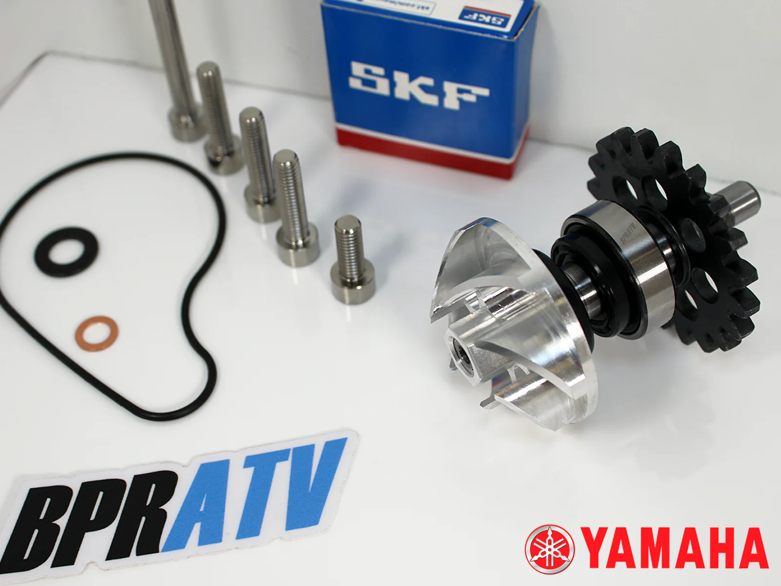 BEST YZ250F YZ 250F Water Pump Impeller Billet Gear Shaft Complete Rebuild Kit - Image 23