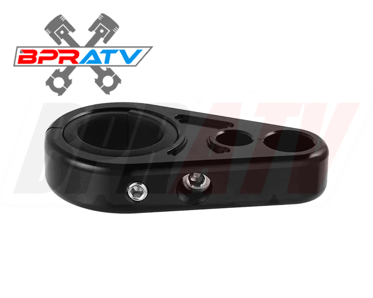 Billet Black Front A-Arm Brake Line Clamps Suzuki LTR450 LTR 450 Z400 LTZ400 DVX - Image 5