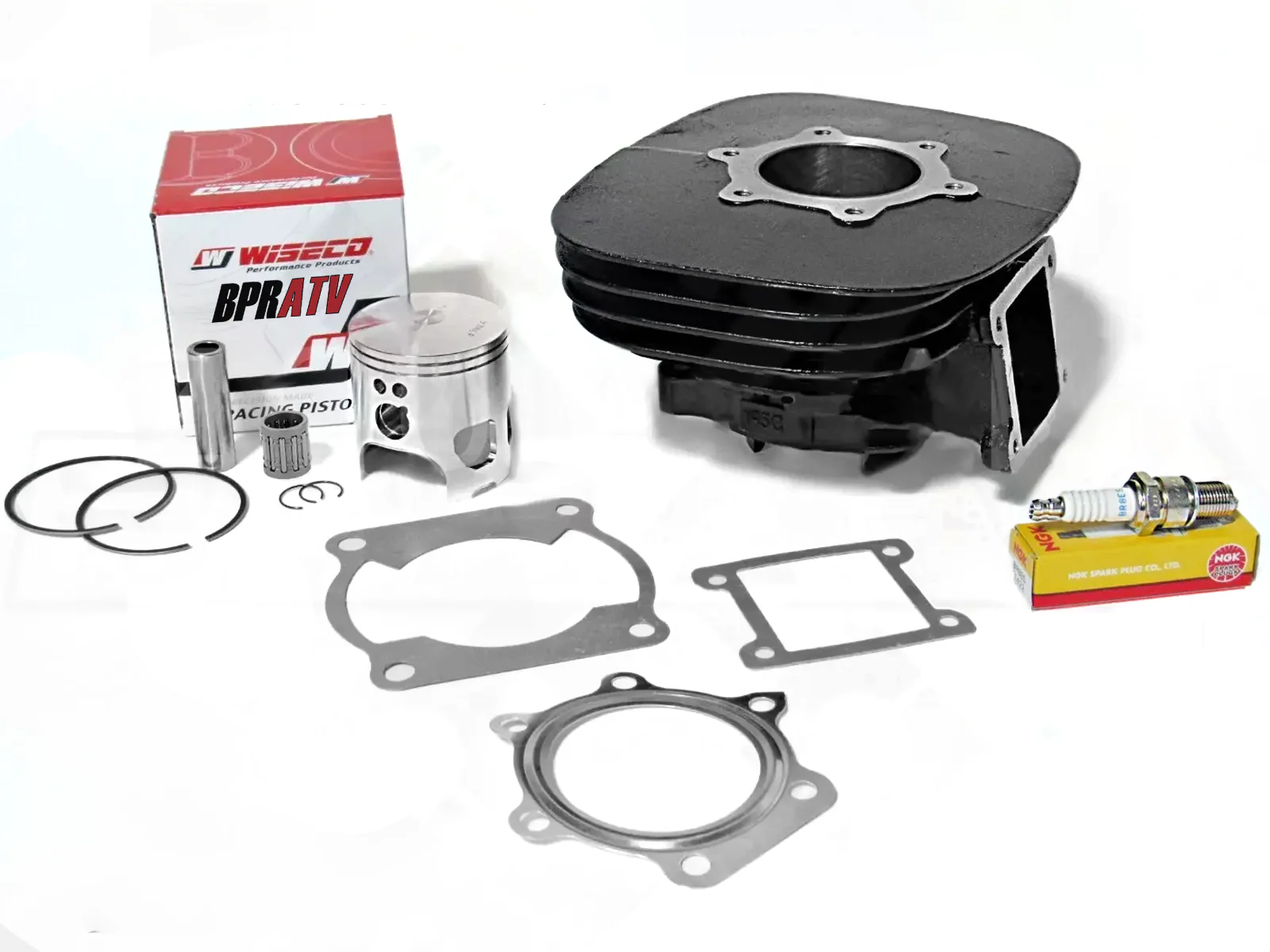 Blaster 200 66mm Cylinder Wiseco Forged Piston Kit Top End Kit Gasket Spark Plug - Image 20