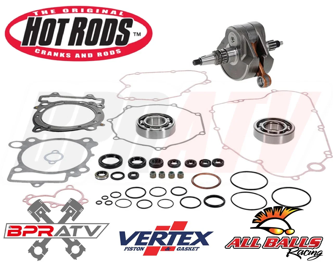 2006 KX450F KX 450F OEM Cylinder Engine Rebuild Kit Complete Top Bottom End Redo - Image 11
