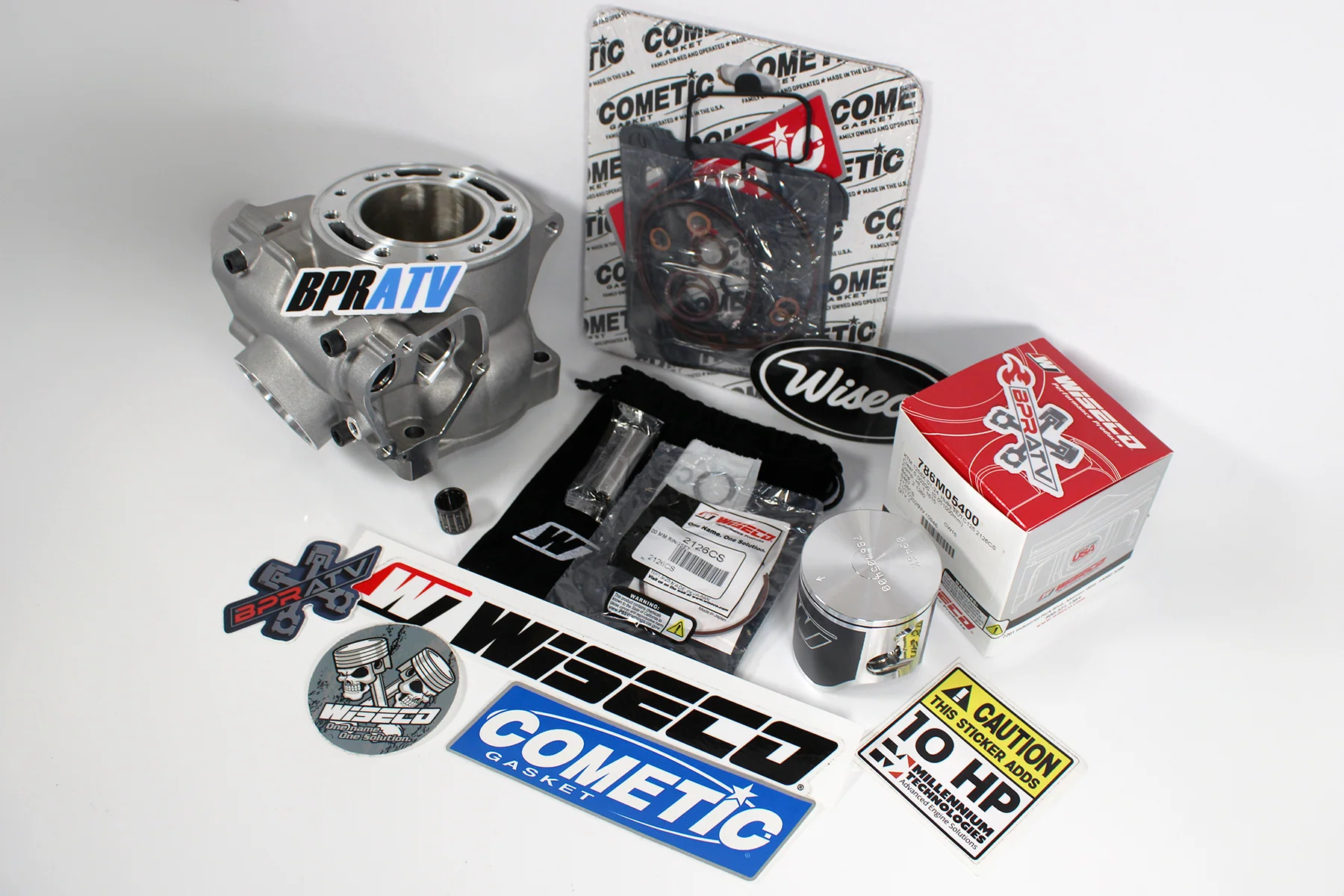 Husqvarna TC125 KTM125 54mm Top End Kit Wiseco Piston & BPRATV Cylinder Rebuild - Image 14