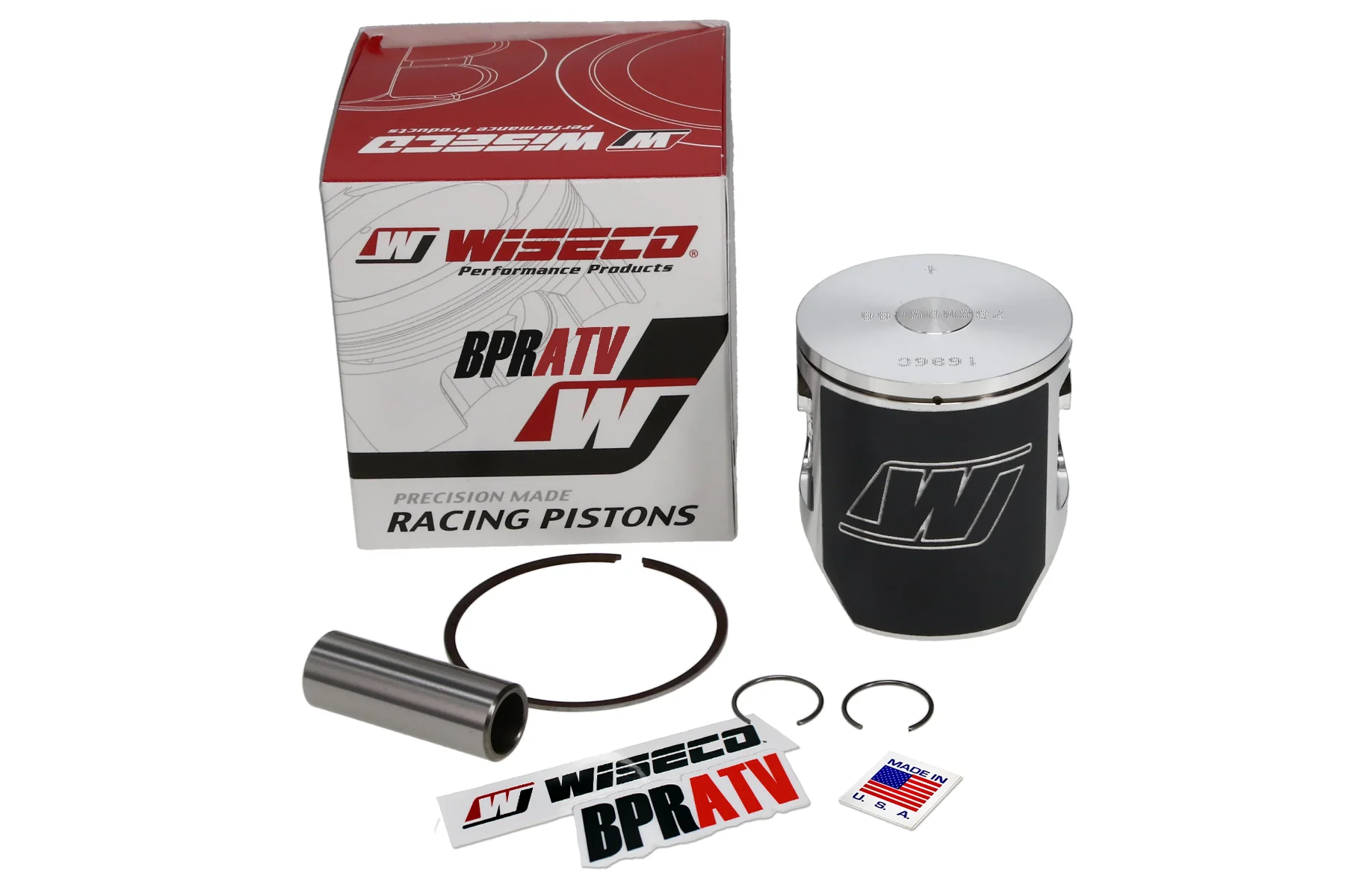 KTM 125 SX XC Top End Rebuild Kit Wiseco Piston BPRATV 54mm Nikasil Cylinder Kit - Image 4