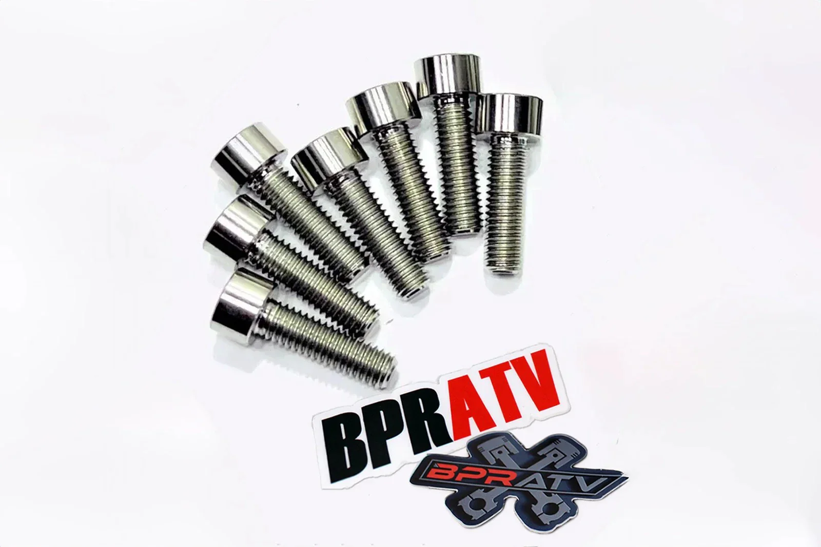 Yamaha Banshee Titanium Clutch Cover Bolts Left & Right Stator Cover Ti Bolt Kit - Image 41