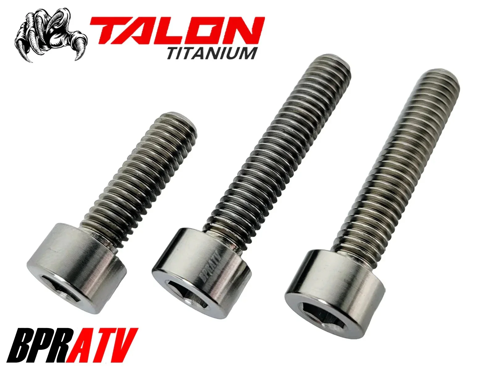 Yamaha Banshee Titanium Clutch Cover Bolts Left & Right Stator Cover Ti Bolt Kit - Image 44