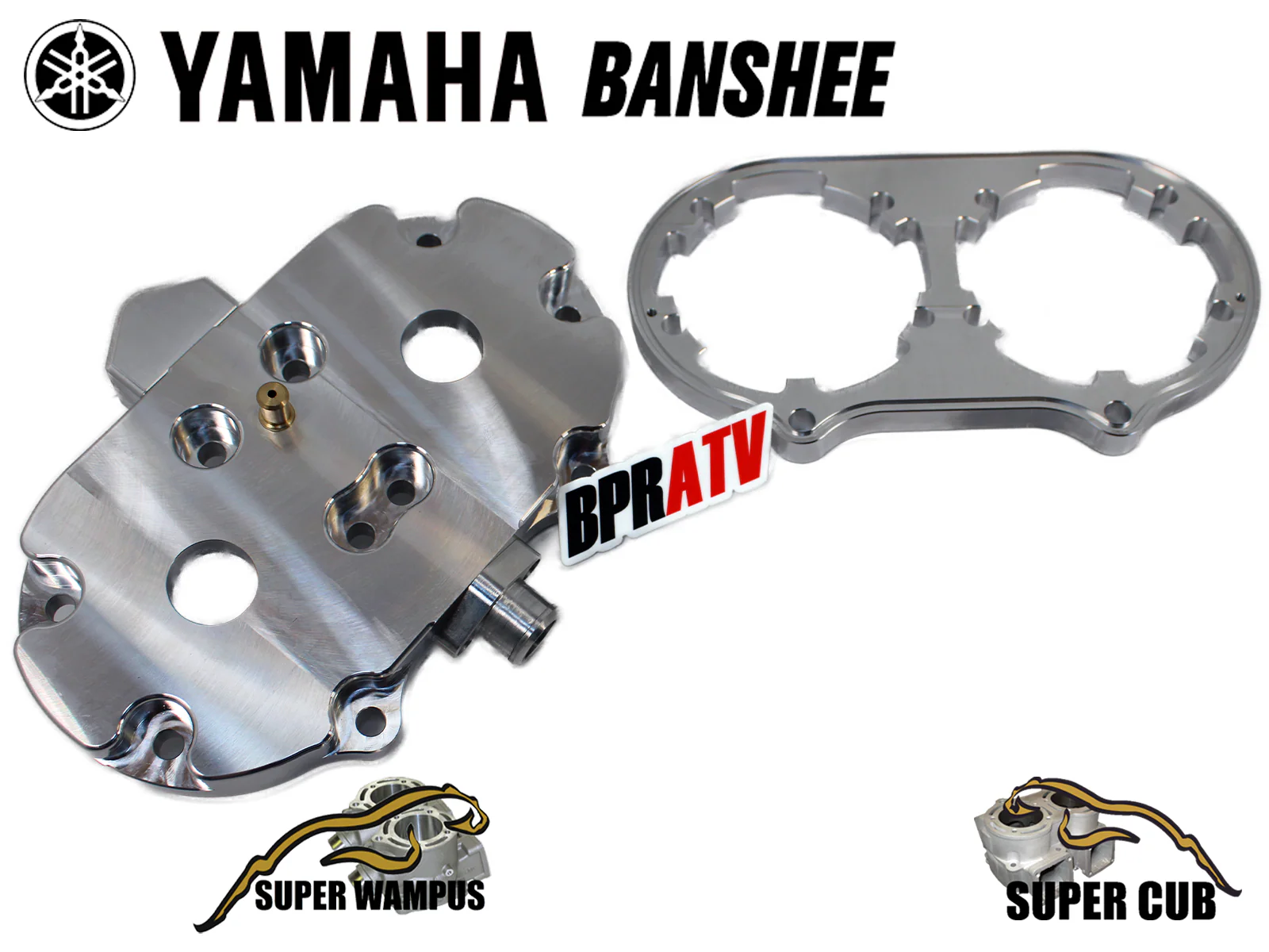 BPRATV Banshee Cheetah Super Cub Head Cylinder Head Shell BILLET O-Ring Kit 72mm - Image 13