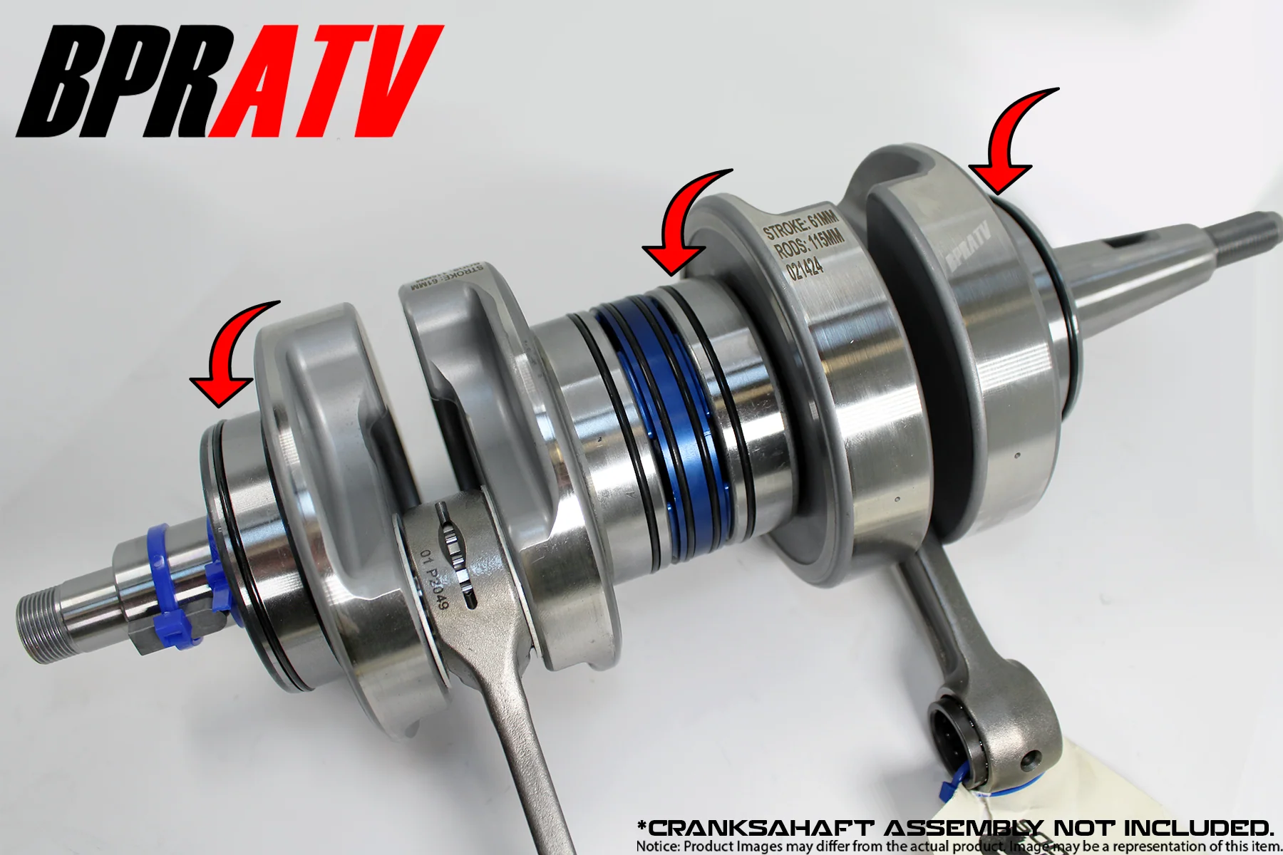 BPRATV Banshee Crankshaft O-Ring Crank Bearing O Rings for Wiseco Crank WPC100 - Image 4