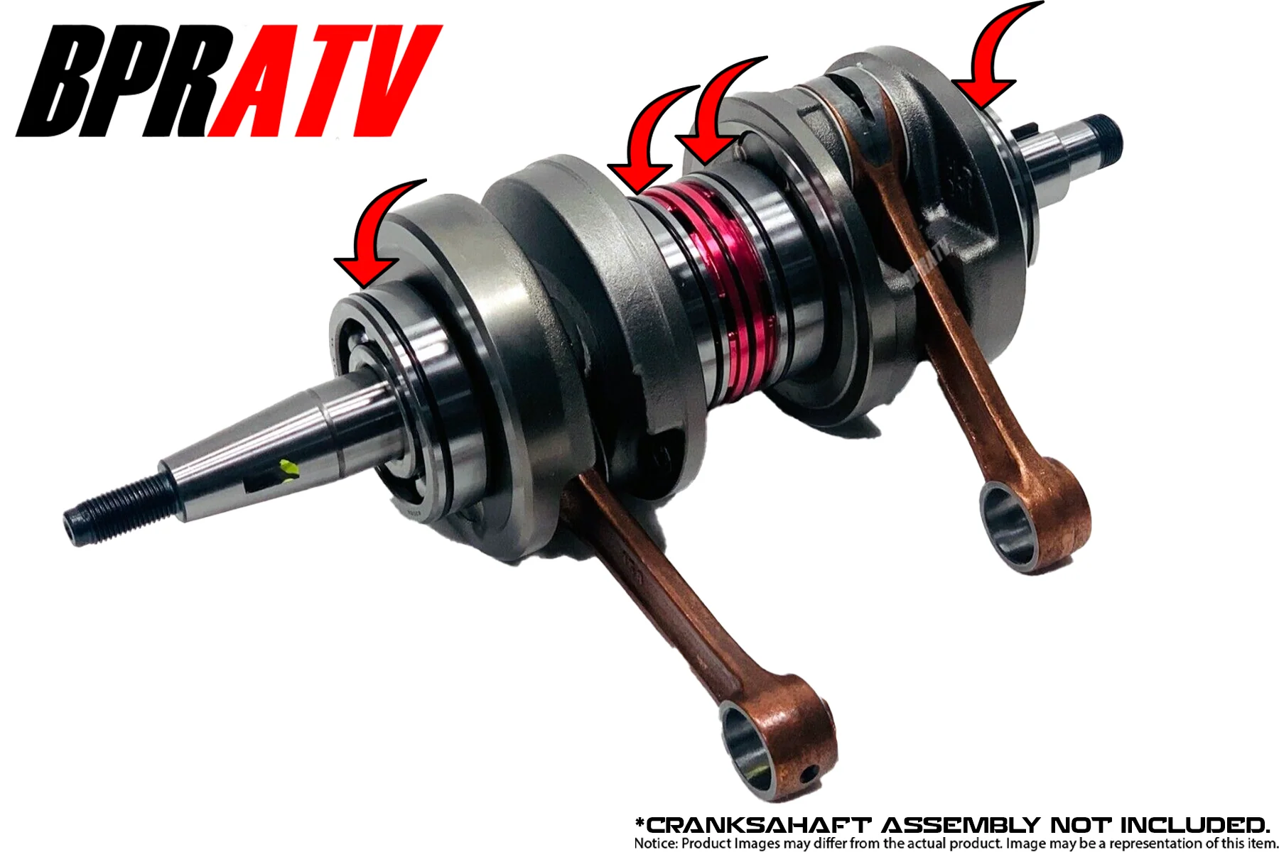 BPRATV Banshee Crankshaft O-Ring Crank Bearing O Rings for Wiseco Crank WPC100 - Image 7