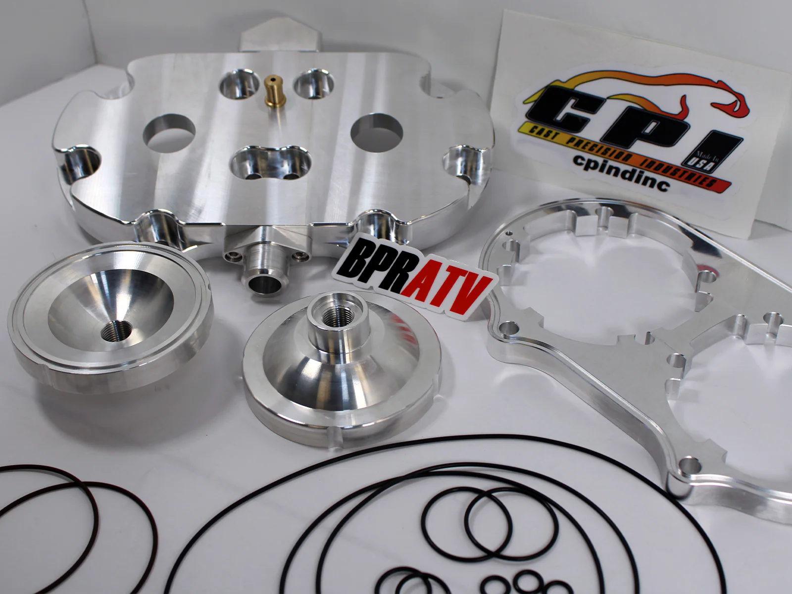 BPRATV Banshee SUPER CUB 521 496 472 BILLET Cylinder Head 27cc Domes O-Rings Kit - Image 8