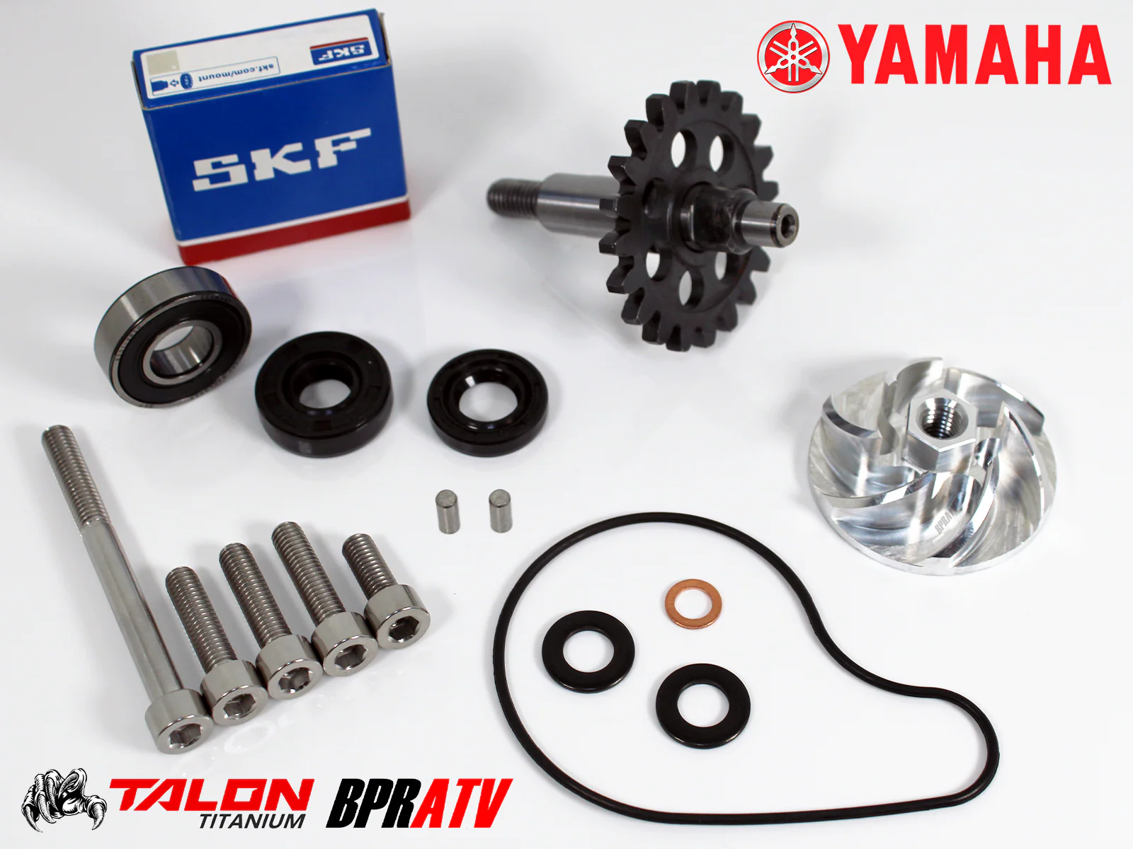 BPRATV CNC Water Pump Impeller Shaft Gear Kit for Yamaha YZ250F WR250F 2001-2013 - Image 12