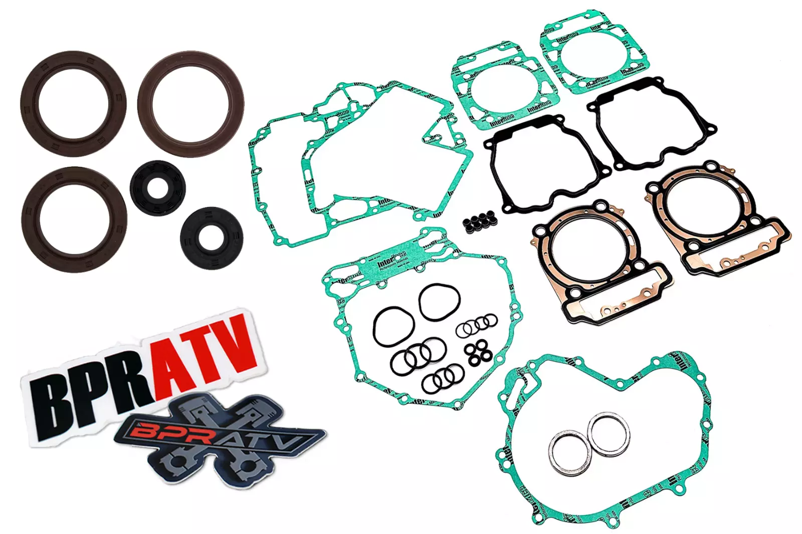 Commander 800 1000 Gasket Kit Complete Top Bottom End Gasket Seals Set H2O Pump! - Image 7