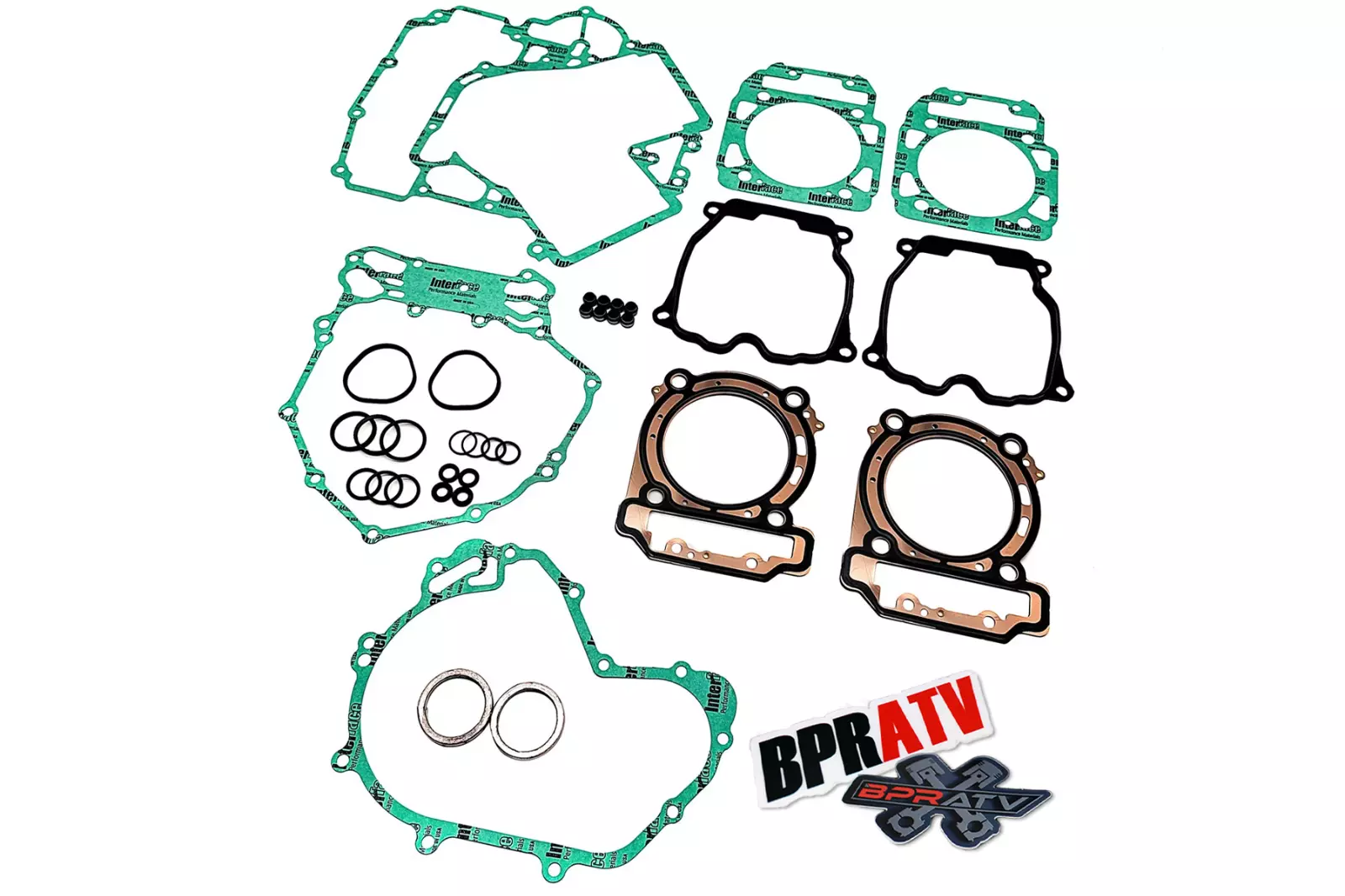 Commander 800 1000 Gasket Kit Complete Top Bottom End Gasket Seals Set H2O Pump! - Image 8