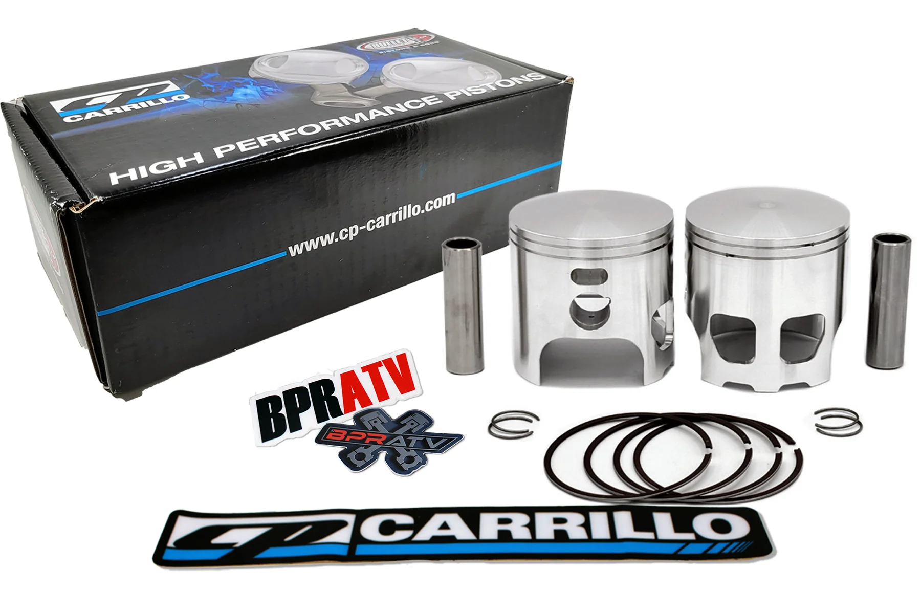 BPRATV CP Carrillo Banshee 350 66mm Forged Pistons Set Rings CNC Machined In USA - Image 16