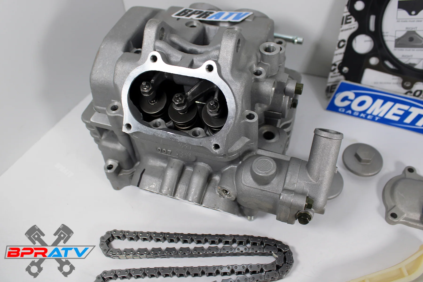 BPRATV Cylinder Head Kit Cam Chain Guide MLS Cometic Gasket for Yamaha Rhino 660 - Image 9