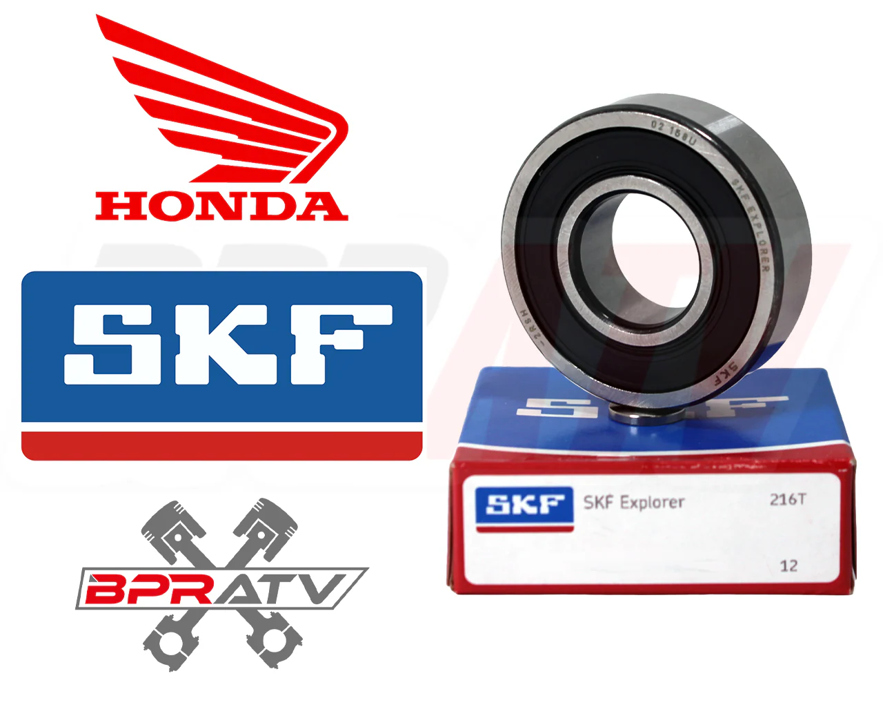 Honda 400EX 400X XR400R Assembled Cylinder Head Camshaft HD Cam Chain & Bearings - Image 24