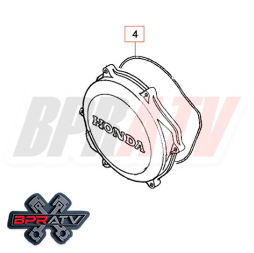 BPRATV Honda CRF450X CRF 450X Heavy Duty Steel Plates Fibers Springs Clutch Kit - Image 17