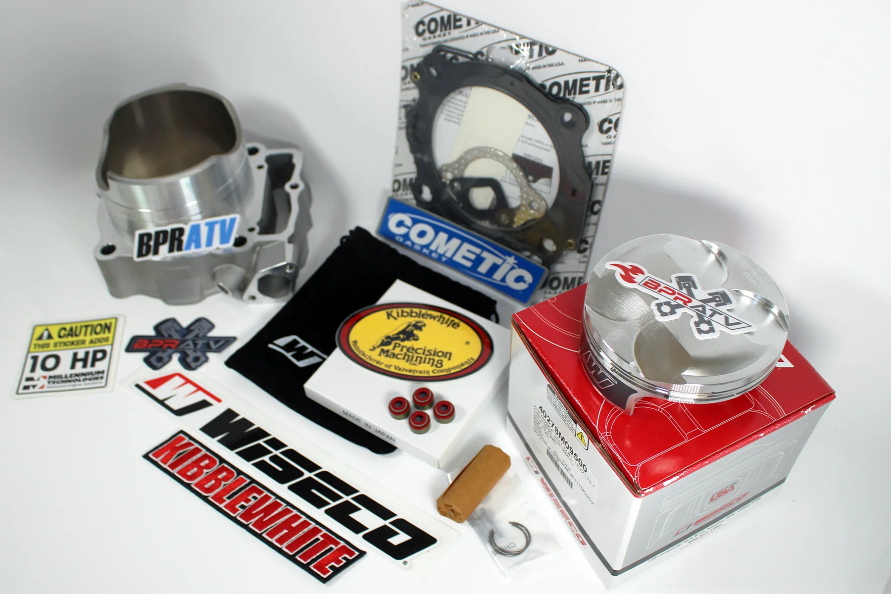 Wiseco 95mm KTM Husqvarna GasGas 450 Stock Bore Top End Kit Cometic Gaskets NEW - Image 18
