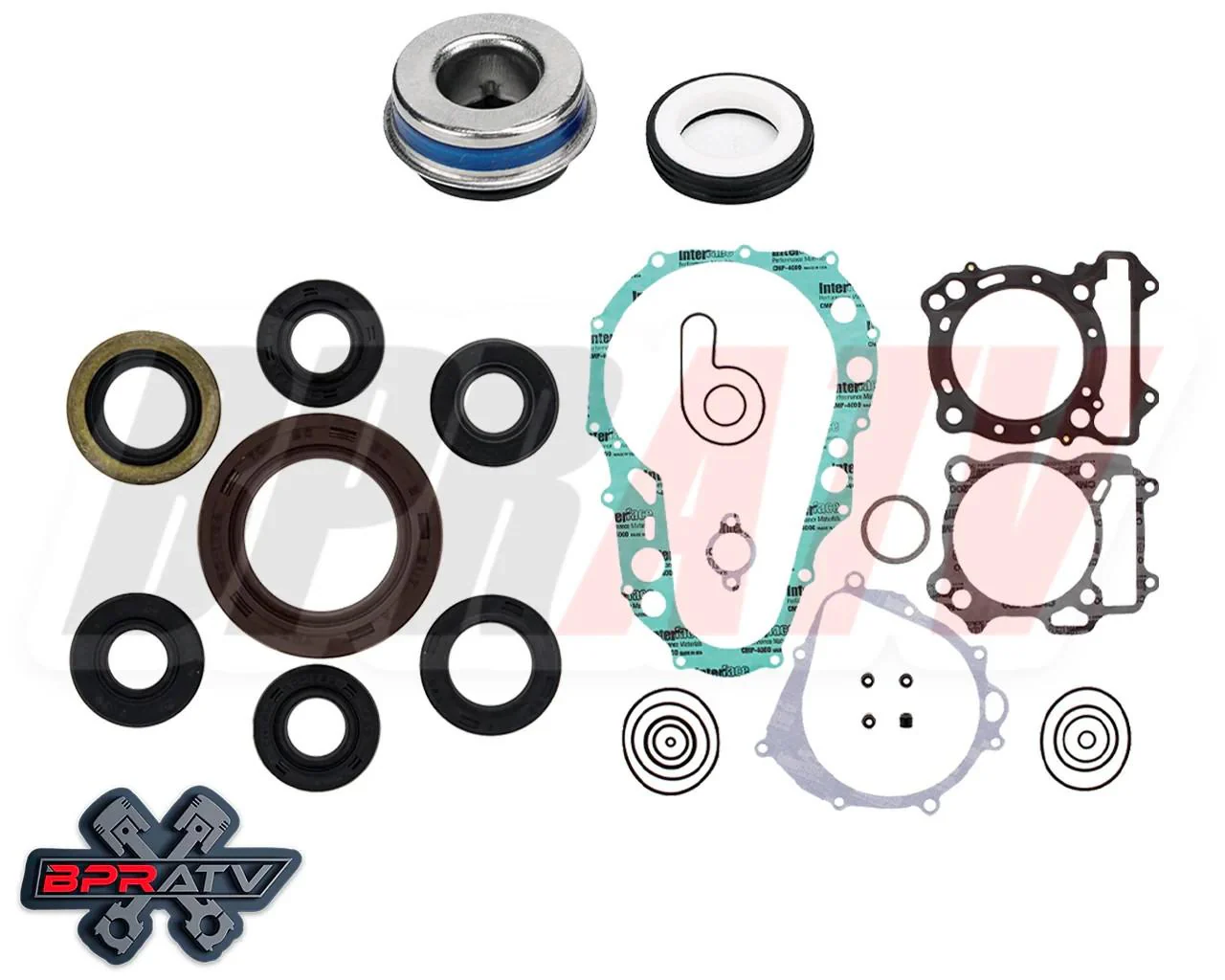 Suzuki LTZ400 KFX400 Big Bore Rebuild Kit 94mm Cylinder Wossner Piston Hot Rods - Image 13